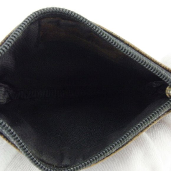 Authentic FENDI coin case pecan beige PVC - Picture 5 of 7